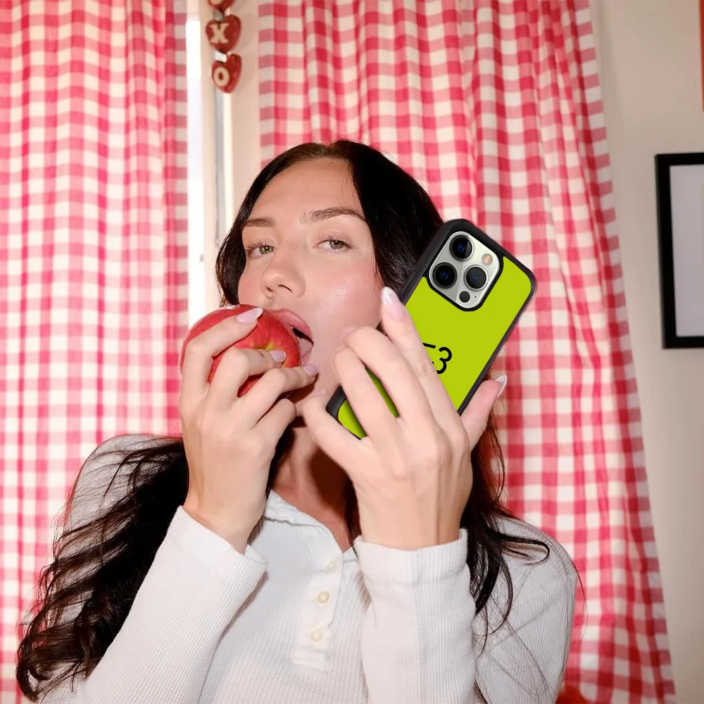 Фото Чехол для телефона Charli XCX для IPhone 11 12 13 14 15 Plus Pro Max, зеркальный акриловый чехол для беспроводной зарядки Magsafe №4