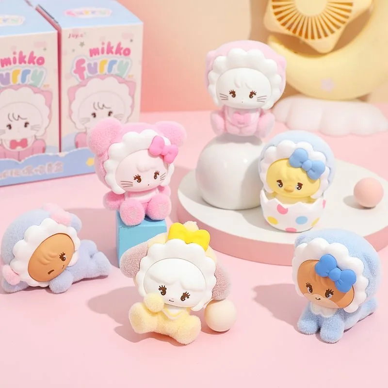 Оригинальное пятно, серия Mikko, слепая коробка, Kawaii, мультяшная коллекция, орнамент, милый мини-подвеска, высокое качество, подарок для девочек, игрушки-сюрпризы