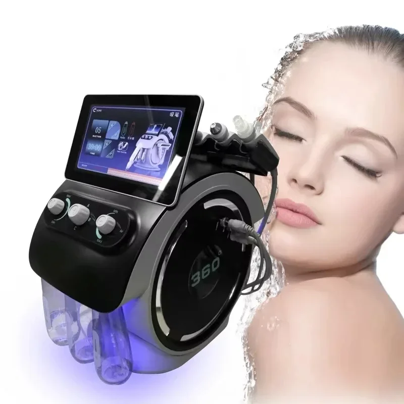Фото 2025 Лифтинг лица Hydrafacial Diamond 360 Видимый C Удаление черных точек Удаление прыщей Всасывание Глубокое очищение №2