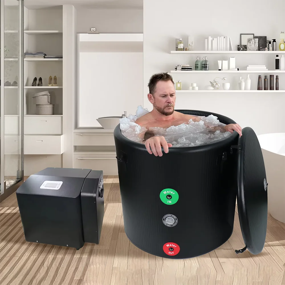 Pro Elite Recovery 90 см ледяная ванна для ледяной терапии надувная холодная ванна DWF с охладителем воды 03 л.с. для спортсменов
