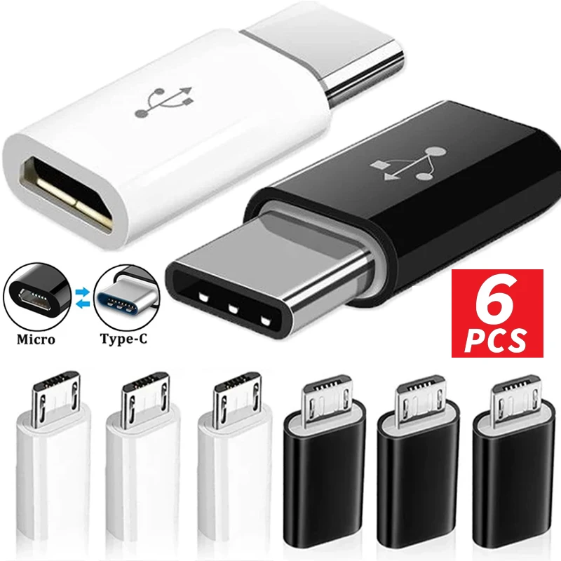 Адаптеры Micro USB в Type C для телефонов на Android, конвертер OTG, Разъемы USB C «папа»-«мама» для IPhone, планшетов, Xiaomi, Huawei