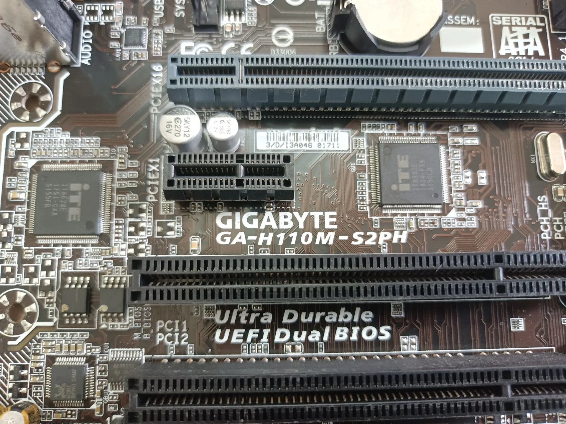 Фото Хорошо известный бренд H110M-S2PH, материнская плата H110, материнская плата LGA1151 №2