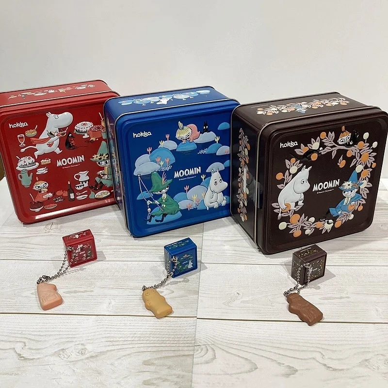 Фото Bandai оригинальный брелок-подвеска Moomin Snack-коллекционная миниатюрная еда аниме фигурка модель классическая игрушка в подарок №5