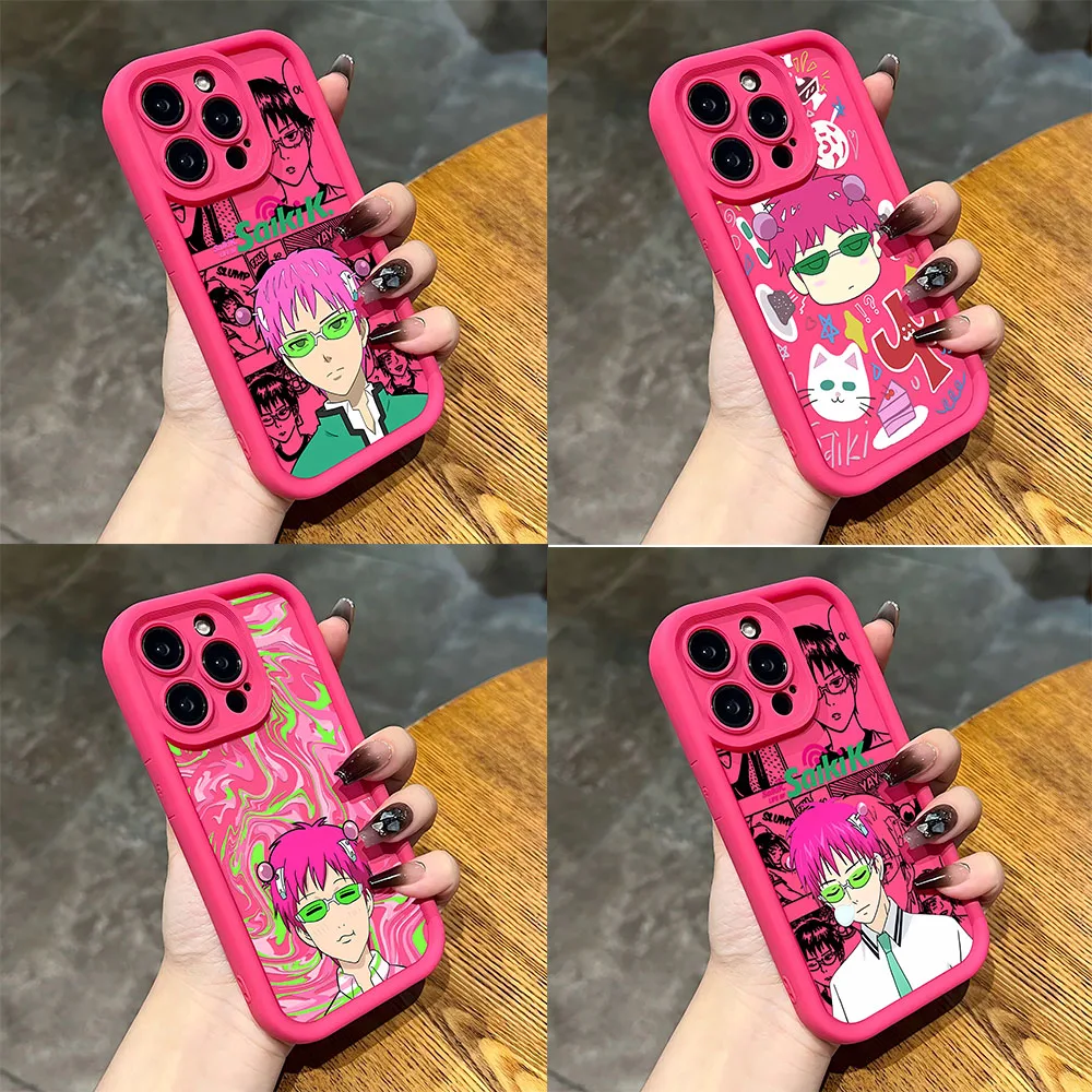 Новый чехол для телефона Hot Anime Saikis K-Kusuoes для Samsung S25 S24 S23 S22 S21 S20 Note 20 Plus Ultra 4G 5G, мягкий силиконовый чехол из ТПУ