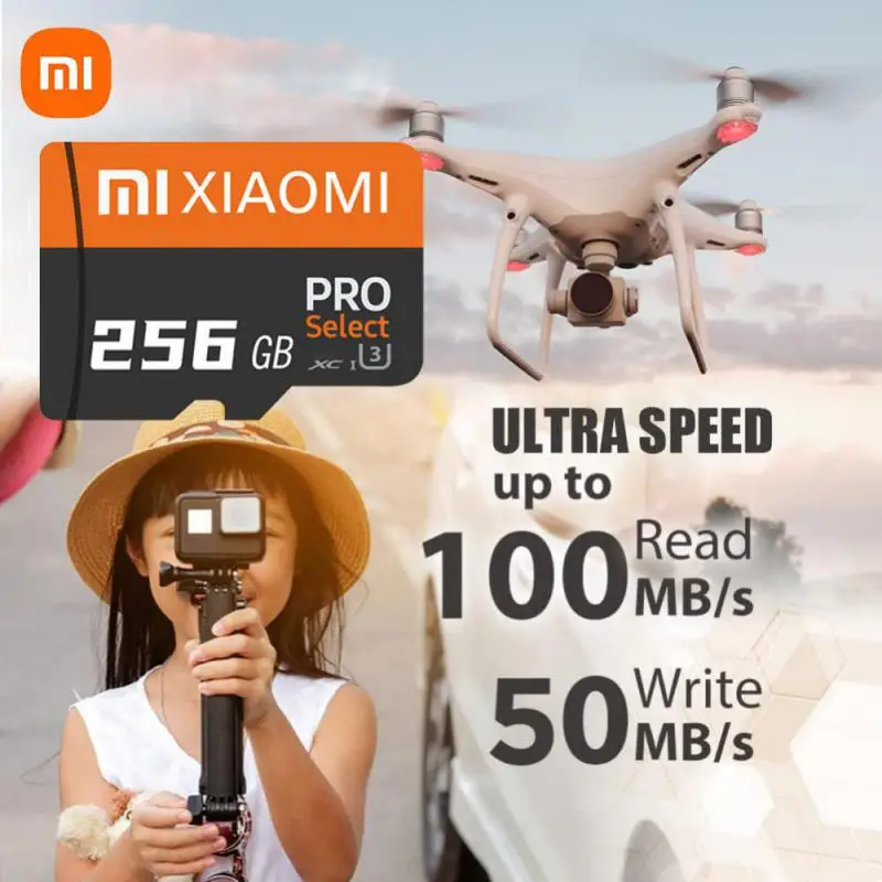 Фото Высокоскоростная карта памяти Xiaomi U3 A2, 512 ГБ, класс 10 №5