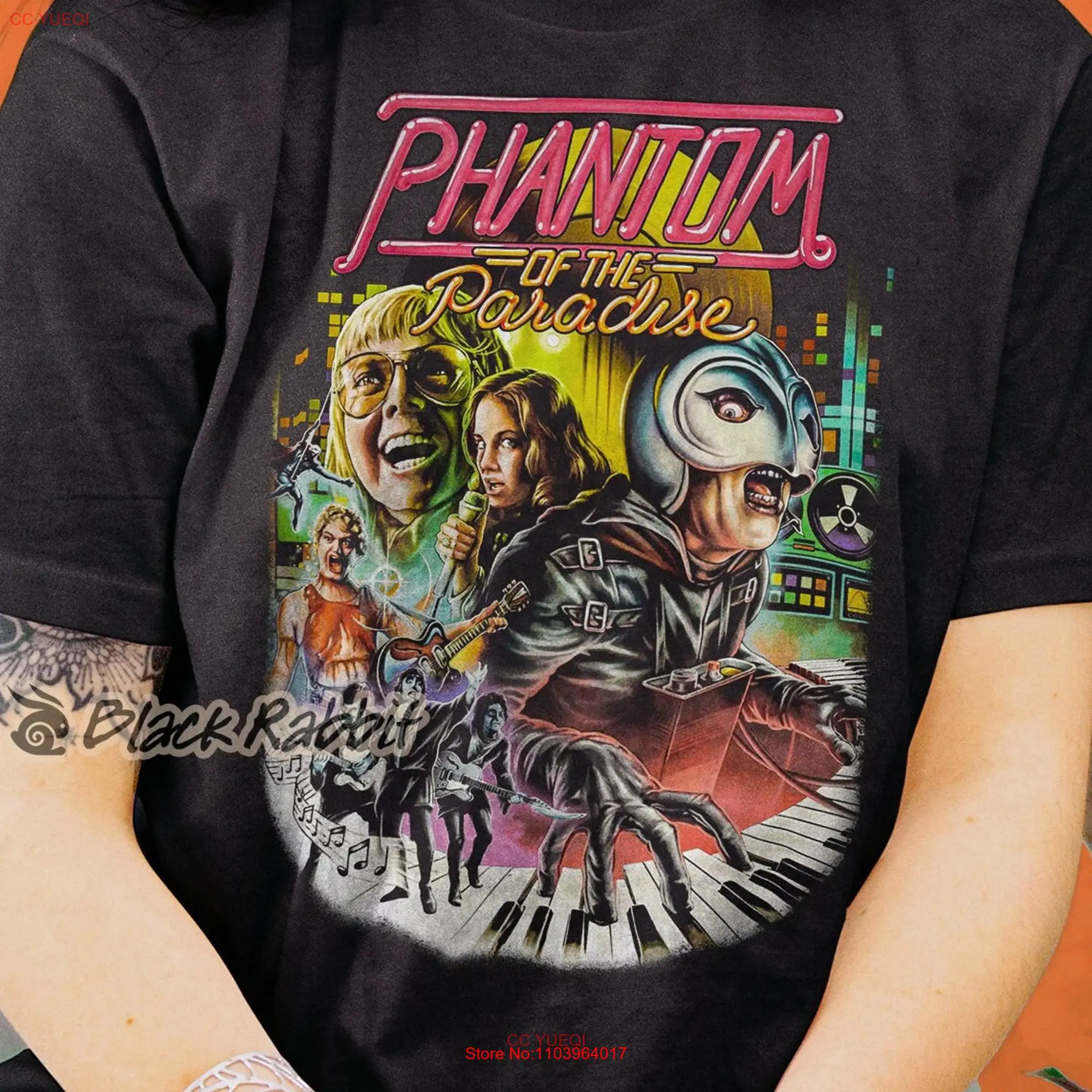 Классическая футболка Phantom of The Paradise с длинным или коротким рукавом