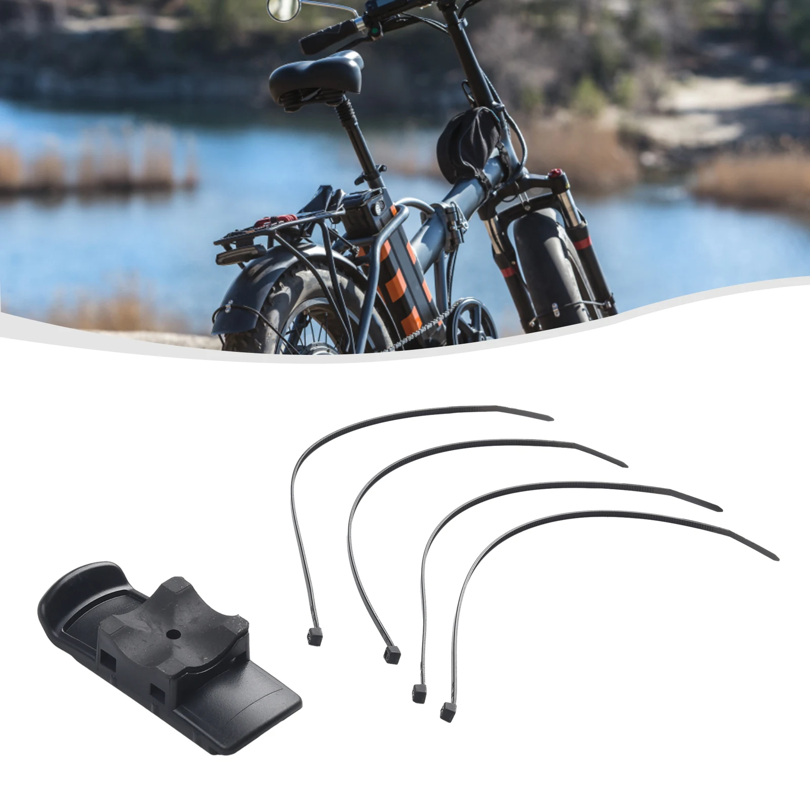 Фото Прочный GPS-держатель Garmin для велосипедов, совместимый с Oregon для Dakota eTrex 10 20 30 и GPSMap 6262S №5