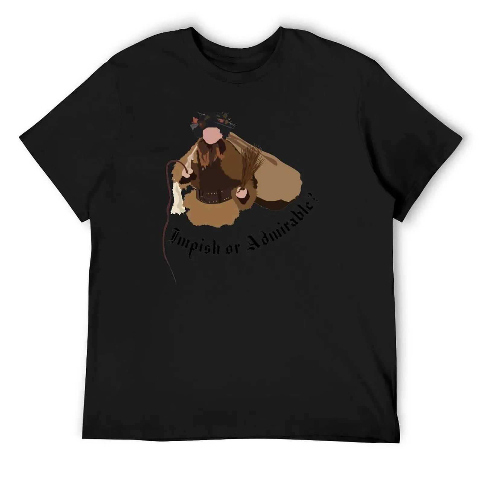 Dwight Schrute «Impish or Admirable» Belsnickel Art — офисная футболка для любителей спорта, корейская модная мужская футболка с короткими рукавами