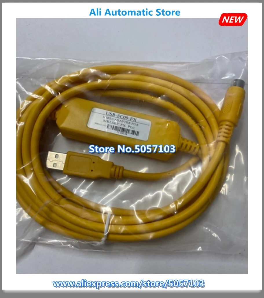 USB-SC09-FX для кабеля программирования ПЛК FX Кабель для передачи данных Кабель для загрузки