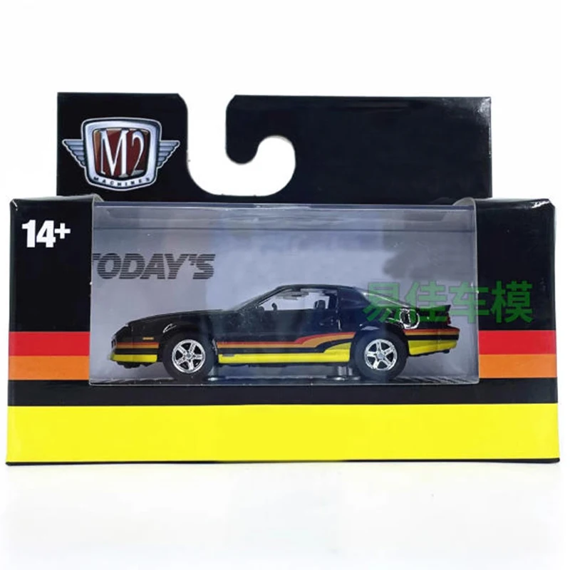 M2 164 Camaro IROC-Z модель автомобиля из сплава, статическая коллекция, украшенные праздничные подарки, игрушки (art.: 3920d1605bf4c) - 3920d1605bf4c