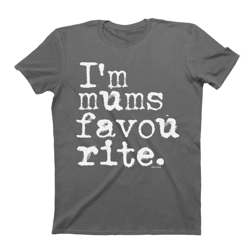 Любимая забавная футболка «I Mums» для мамы от сына и дочки