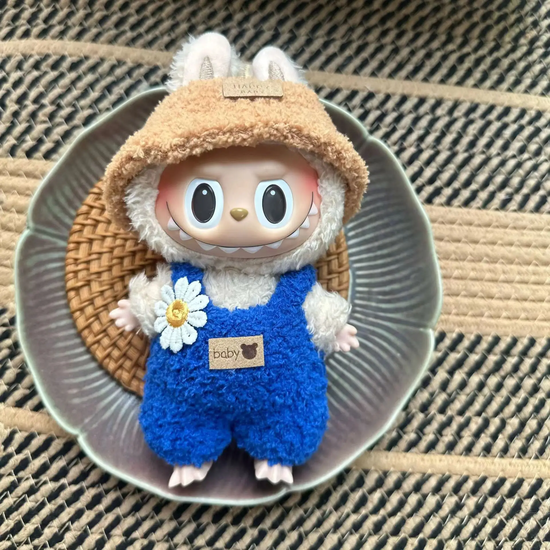 17 см одежда для кукол Labubu, модная одежда, толстовка с капюшоном, куклы-идолы, популярный комбинезон, одежда для фанатов, юбка, комбинезоны, корейские аксессуары Kpop Exo