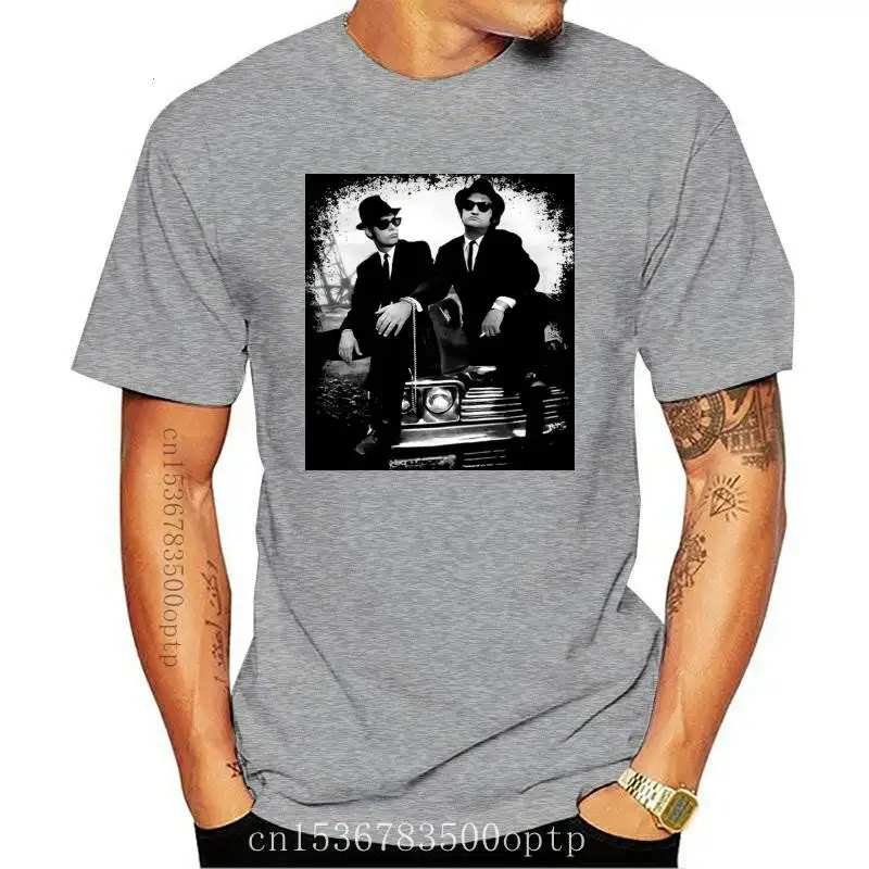 Kaus The Bluetooth Brothers Bar Katun Hitam Ukuran Hingga S Hingga 5XL Dan Aykroyd John Belushi