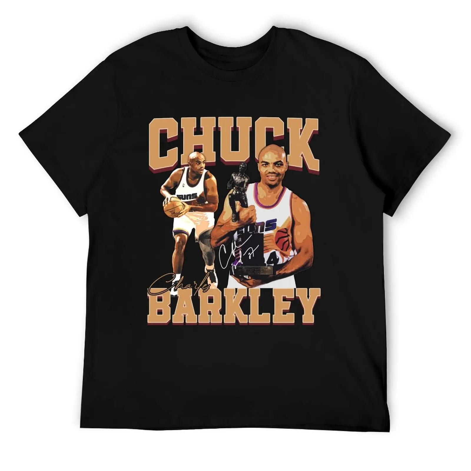 Винтажная футболка Sir Charles Barkley Chuck Basketball в стиле ретро 80-х 90-х годов в стиле рэп мужские футболки для мужчин футболка