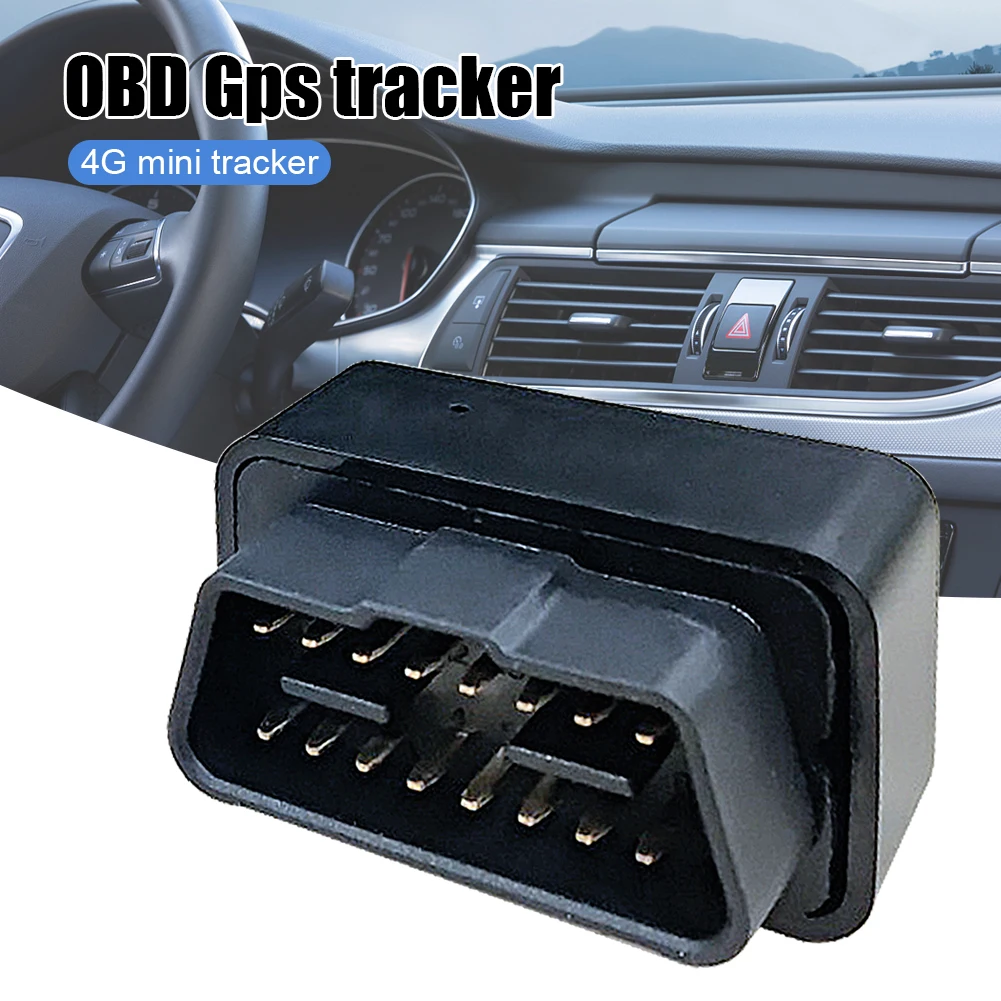 4G Mini OBD GPS-трекер 12В-24В Автомобильная Противоугонная сигнализация в режиме реального времени устройство отслеживания вызова GPS-локатор бесплатное приложение для iOS Android
