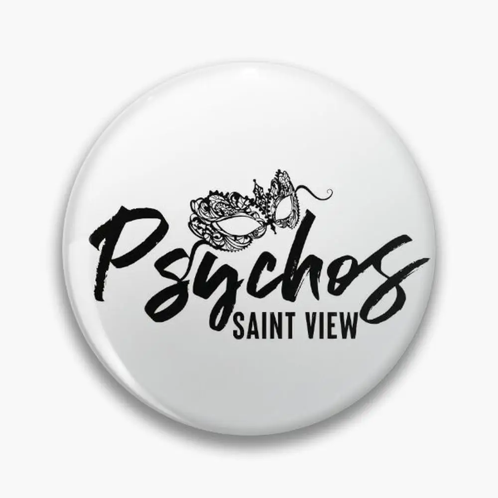 Заколки-булавки психос Saint View, броши, ювелирные изделия, аксессуары, индивидуальная брошь, модные значки на лацкан