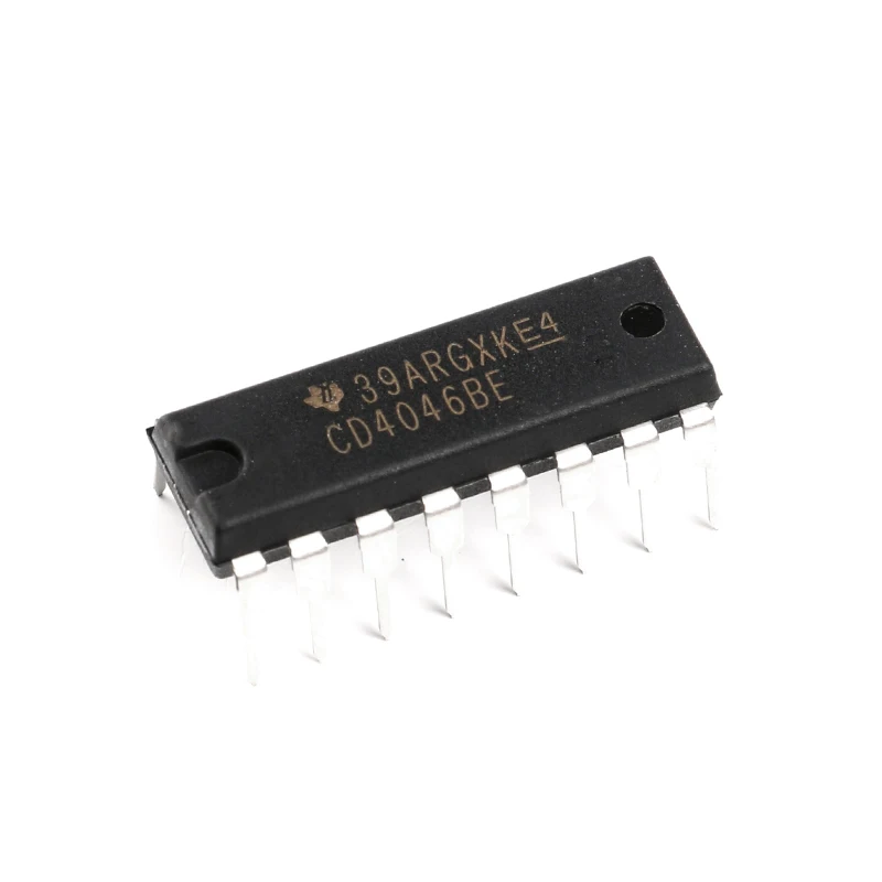 10 шт./упаковка, новый оригинальный встроенный чип CD4046BE DIP-16