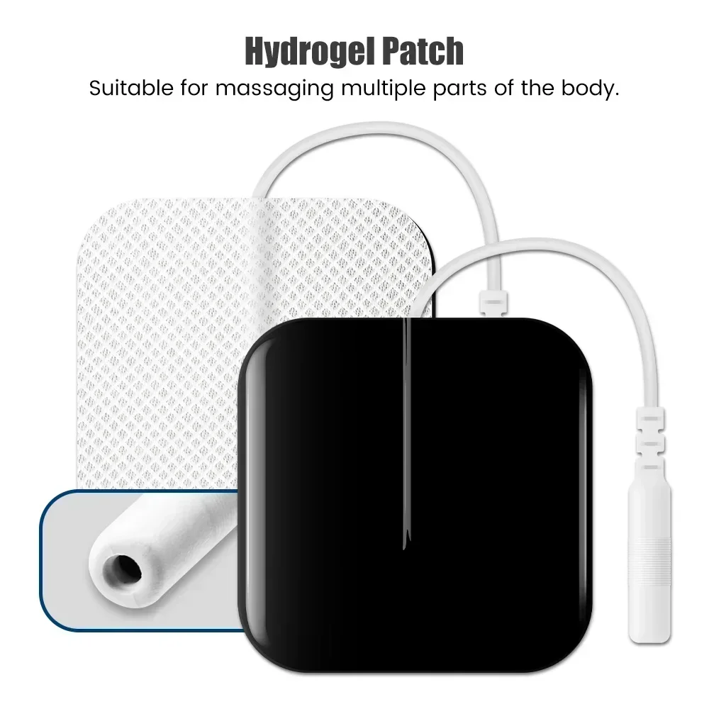 Фото Электрический стимулятор мышц EMS, аппарат для терапии Tens Unit, меридиан, физиотерапия, импульсный обезболивающий массажер для тела, уход за здоровьем №3
