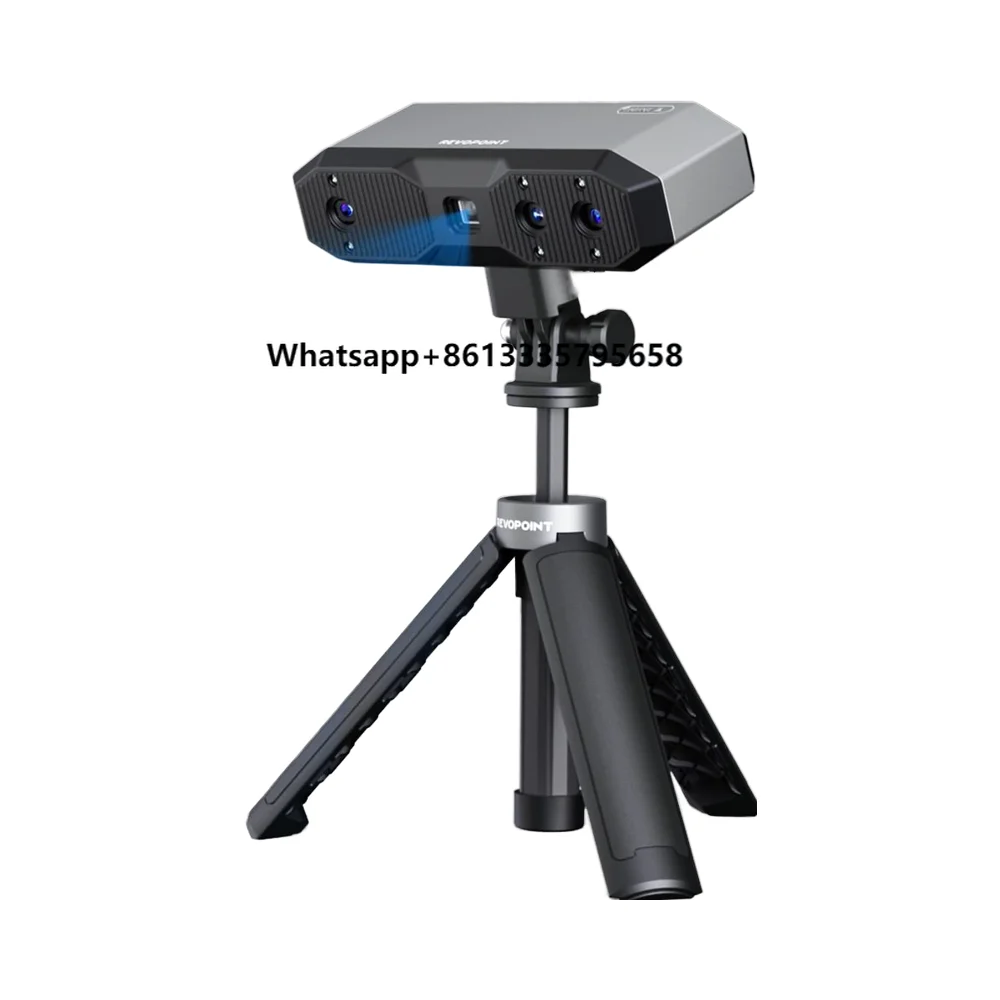 Портативный 3D-сканер Revopoint Mini 2, портативный промышленный сканер с 3D-печатью синего света, стандартный 0,02 мм, точное быстрое сканирование 16