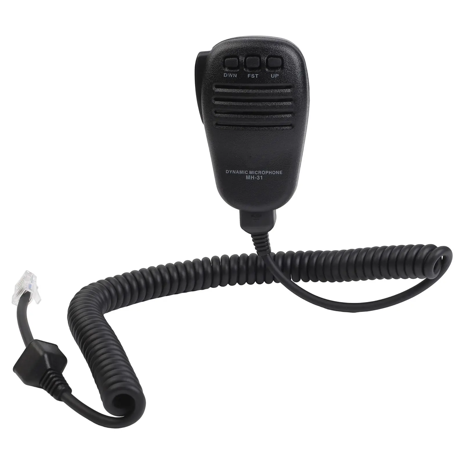 Фото Замена компактного микрофона MH31A8J для радиоприемников Yaesu FT450 FT857D FT891 FT991A с четкой голосовой передачей №4