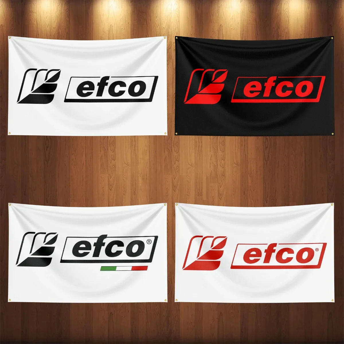 3x5 футов Efcos мощный логотип флаг полиэстер Печатный Электрический баннер для декора флаг баннер постер гобелен ручной инструмент