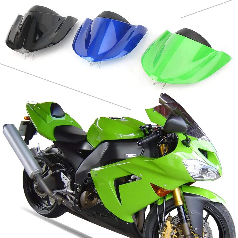 Для Kawasaki Ninja ZX10R 2004 2005, заднее пассажирское сиденье мотоцикла, детали обтекателя, задняя крышка сиденья из АБС-пластика