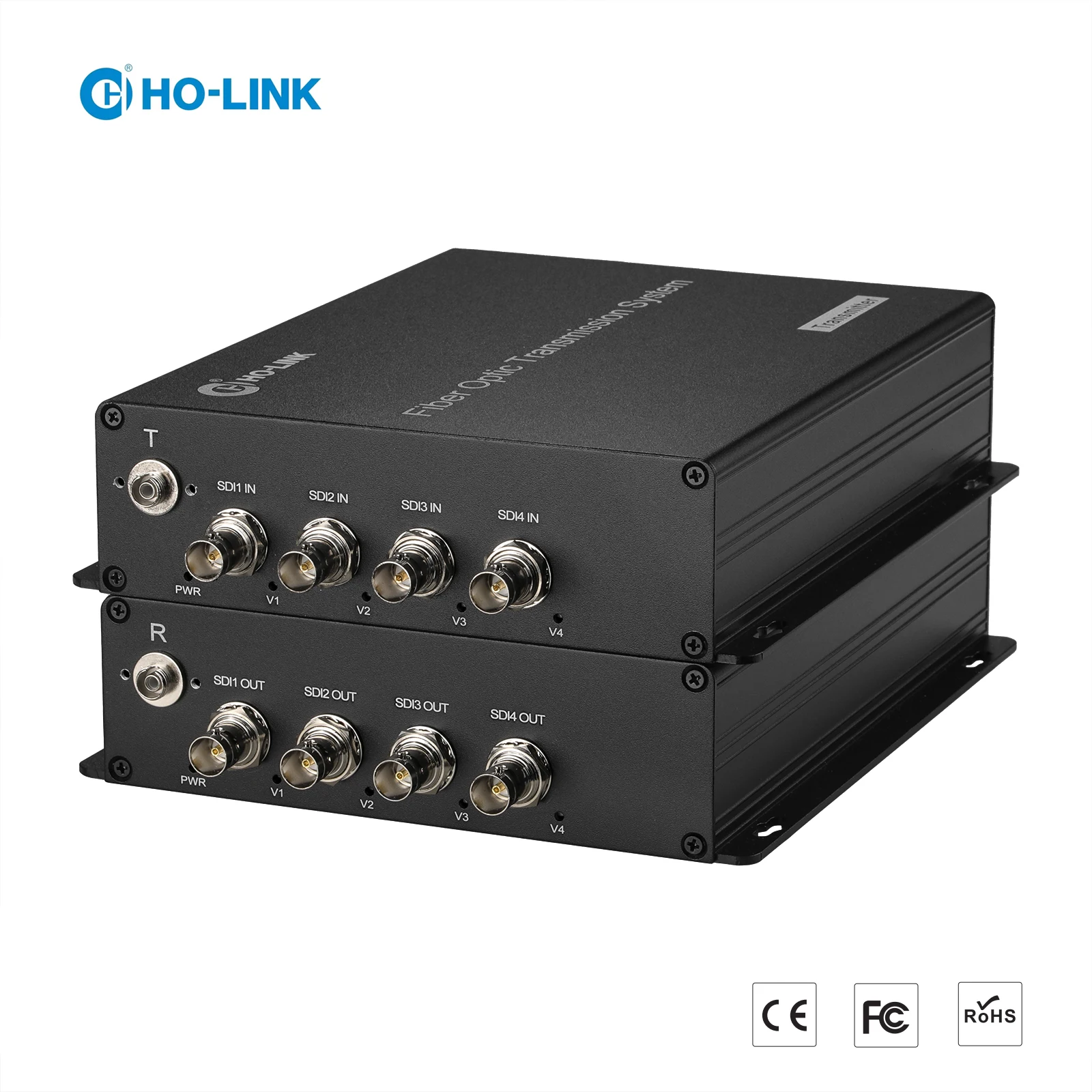 4ch SDI-Волоконный конвертер 3G/HD/SD-SDI SDTV HDTV EFP-Волоконный удлинитель