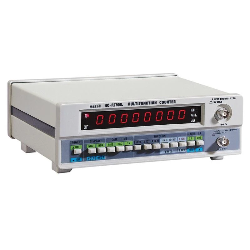 HC-F2700L 2,7G 8-битный светодиодный дисплей, кварцевый генератор, измеритель частоты, счетчик сигнала, тест для электронных компонентов Оборудование и аксессуары для обработки металлов
