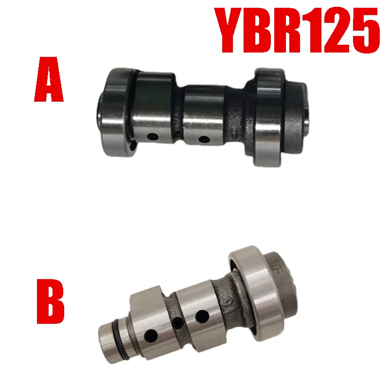 Распределительный вал двигателя мотоцикла для Jianshe Yamaha Linhai JYM 125 YBR 125 YB 125 YBR 125ED JS 125 YBR JYM 125, замененный вал кулачка для мотоцикла