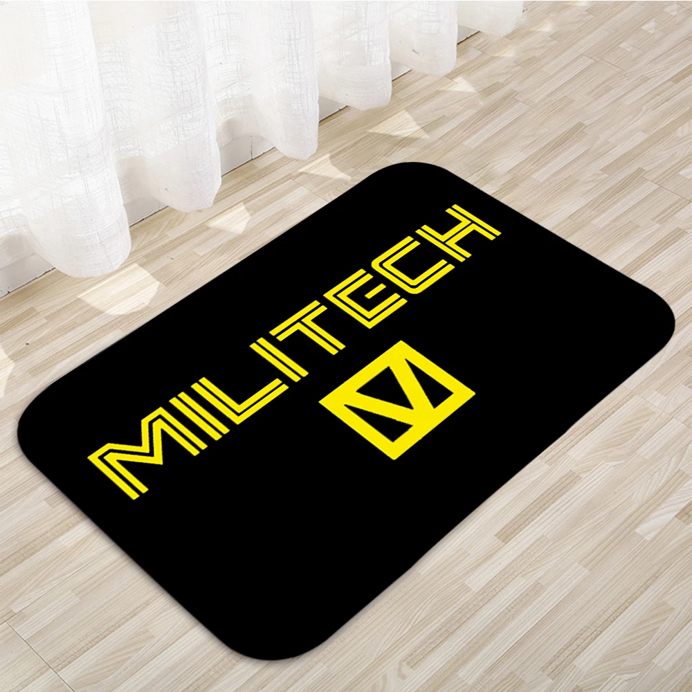 Коврики Militech с логотипом, домашний ковер, дверные коврики, современный декор, противоскользящие коврики 782