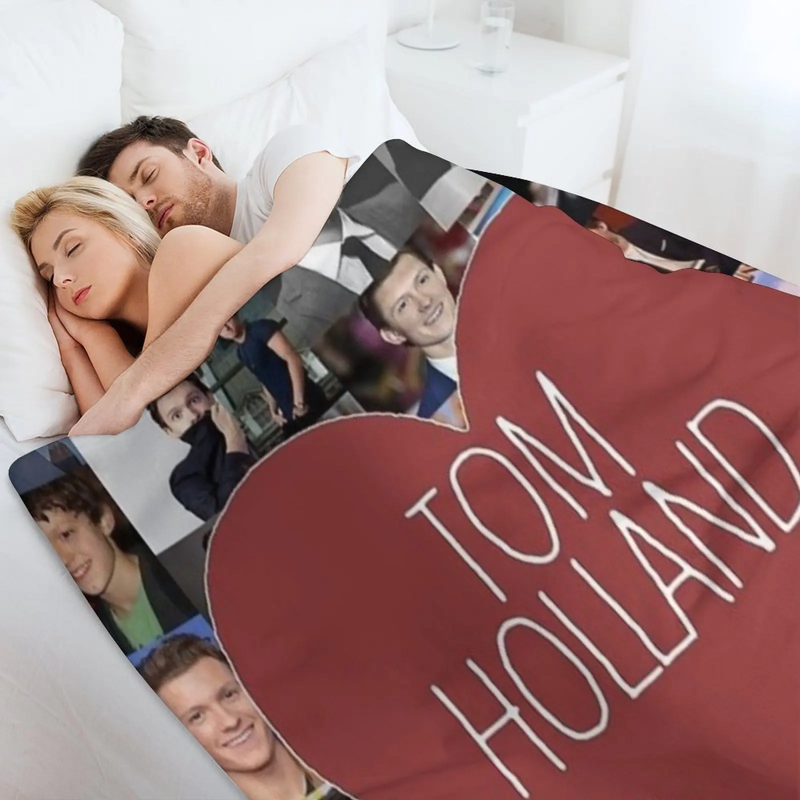 Фото Одеяло/наклейки Tom Holland, декоративное одеяло для диванов, одеяла для кровати, декоративные роскошные одеяла №4