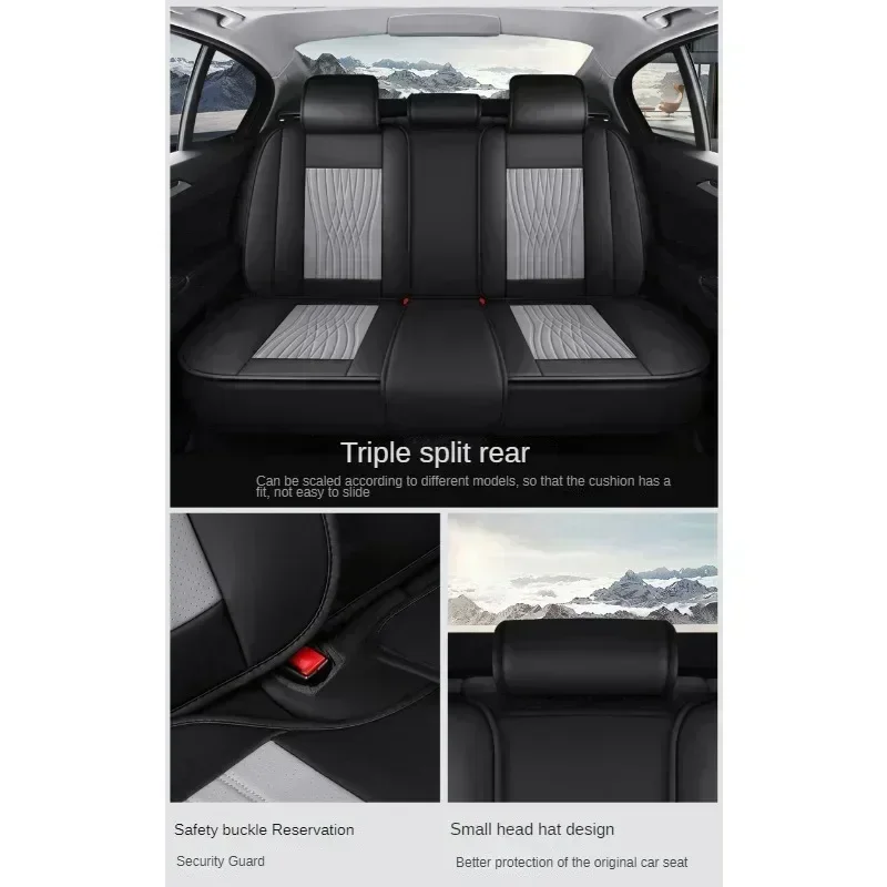 Фото Полноразмерный Чехол для автомобильного сиденья для MG ZS EV GT EHS RX5 MG4 MULAN MG5 MARVEL R MG6, автомобильные аксессуары №3