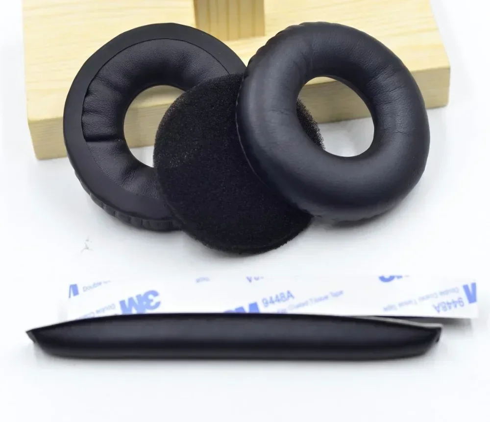 Фото Сменные амбушюры, верхняя повязка на голову для Sennheiser HD25 HD 25 HD 25-1 HD25-1ii, мягкая губка с протеиновой памятью №4