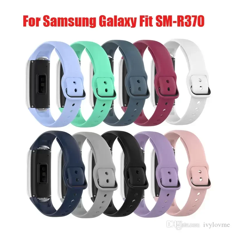 Браслет для Samsung Galaxy Fit SM-R370, сменный спортивный браслет для умных часов Correa для Samsung Fit R370 Band