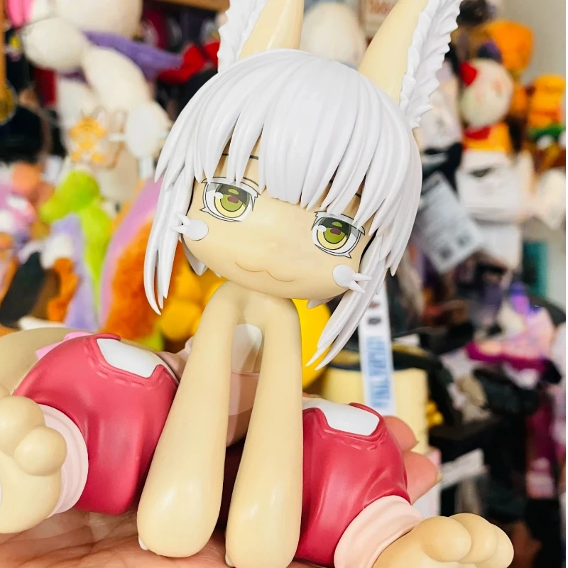 Фото В наличии Bandai аниме Made In Abyss Pot Meaty Nanachi ПВХ фигурка модель настольный орнамент коллекционные игрушки подарки на день рождения №3