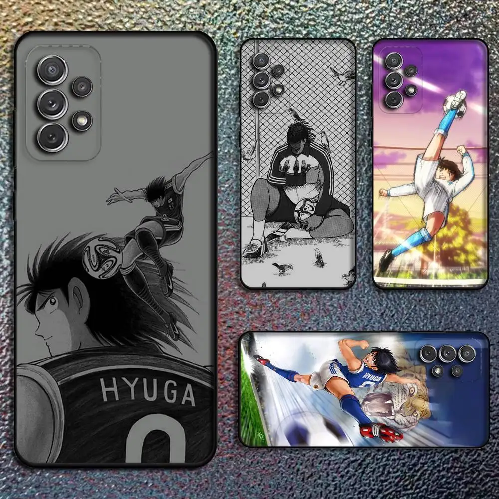 Чехол для телефона Comic C-Captain Tsubasas для Samsung S25, S24, S21, S22, S23, S30, Ultra, S20, Plus, Fe, Lite, Note, 10,9,5G, черный чехол