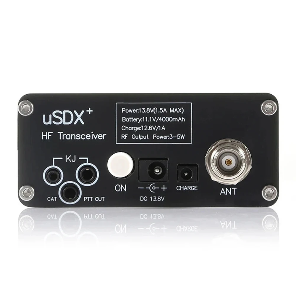 Фото V2 USDX+ PLUS QCX-SSB 3-5 Вт 8-диапазонный всережимный трансивер HF SSB QRP + аккумулятор для электрооборудования, аксессуар для инструментов на складе №4