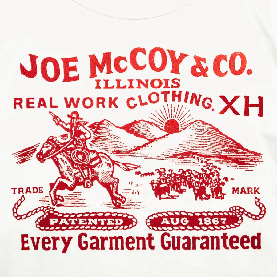 Винтажная футболка с короткими рукавами THE REAL McCOY «JOE McCOY & CO»! (art.: 3920d0e2f03e8) - 3920d0e2f03e8