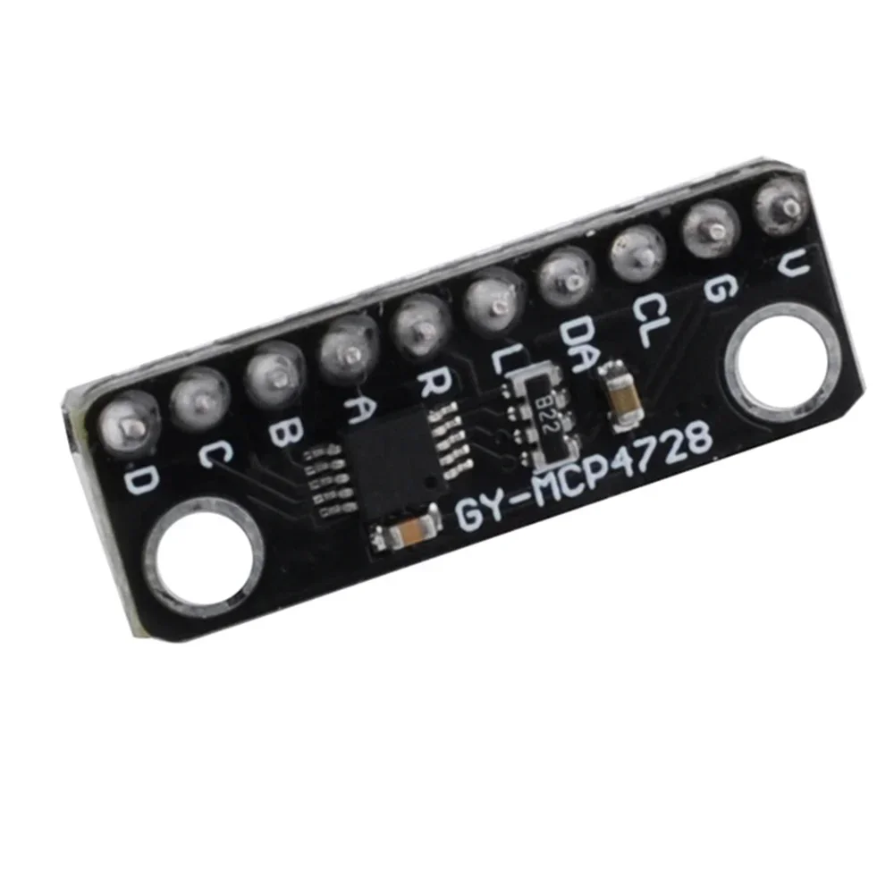 Фото MCP4728 12-битный цифро-аналоговый преобразователь I2C GY-MCP4728 Модуль датчика ЦАП с низким энергопотреблением для Arduino №3