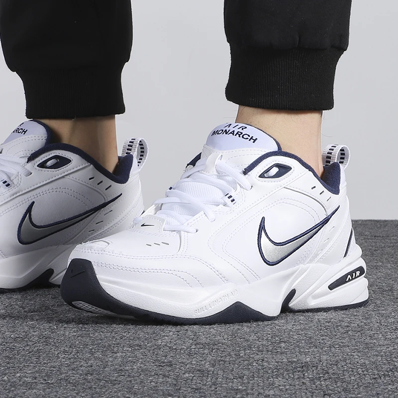 Фото Мужская обувь Nike Air Monarch Iv, спортивная обувь, тренировочная обувь, повседневные кроссовки с амортизацией на воздушной подушке 415445     -102 №4