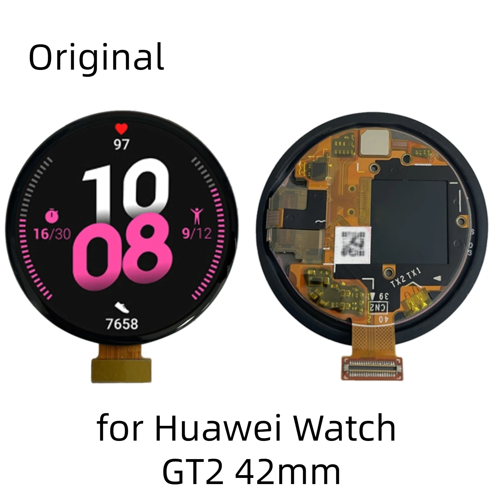 Оригинальный ЖК-экран для Huawei Watch GT2 42 мм/Honor MagicWatch 2 42 мм с дигитайзером в полной сборке