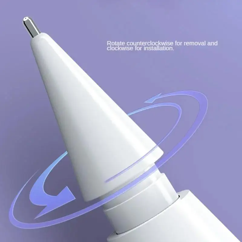 Фото 6 шт./компл. набор наконечников для карандашей Apple Pencil 1-го, 2-го 3-го поколения, сменные наконечники для наконечников Apple Pencil 1 2 №3