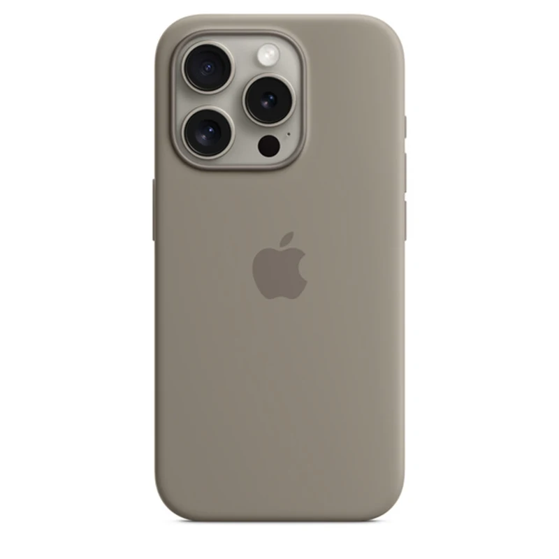 Фото Оригинальный магнитный чехол Apple Magsafe из жидкого силикона для iPhone 15 14 13 Pro Max, чехлы с полной защитой для беспроводной зарядки №2