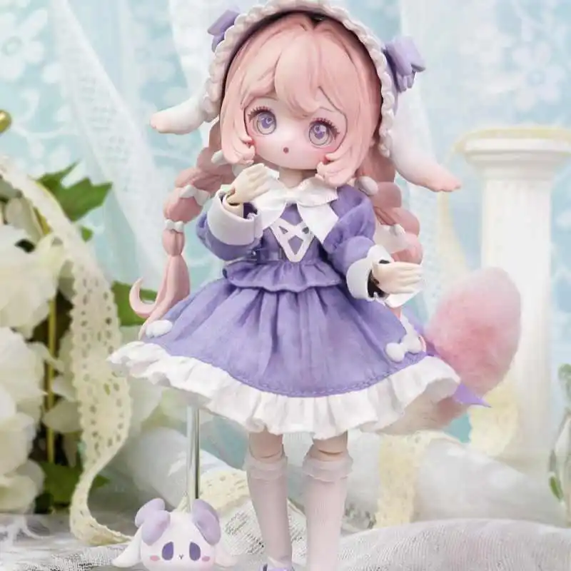 Фото Подлинная слепая коробка серии Lulu Elf Story, 12-точечная кукла Bjd, коллекционные игрушки, милая шарнирная подвижная кукла Lulu Elf, загадочная коробка, подарок №2