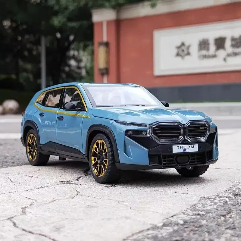 1:24 BMW THE XM, высокая имитация литья под давлением, модель автомобиля из металлического сплава, звуковой свет, коллекция детских игрушек, подарки A638 (art.: 3920cdabc9de4) - 3920cdabc9de4