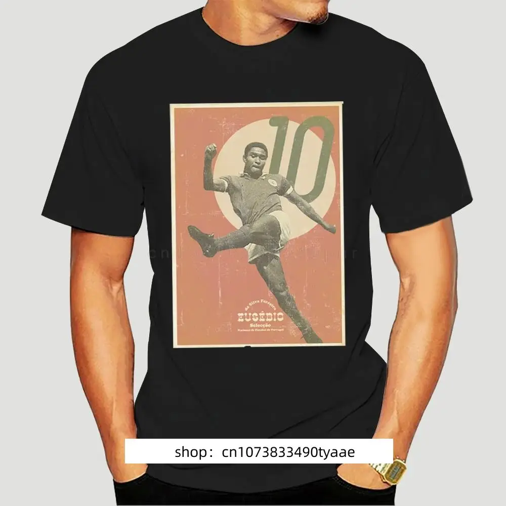 Футболка с мемом, фан Бенфика, EUSEBIO, кальциторе, портогало 1 S-M-L-XL-2XL-3XL
