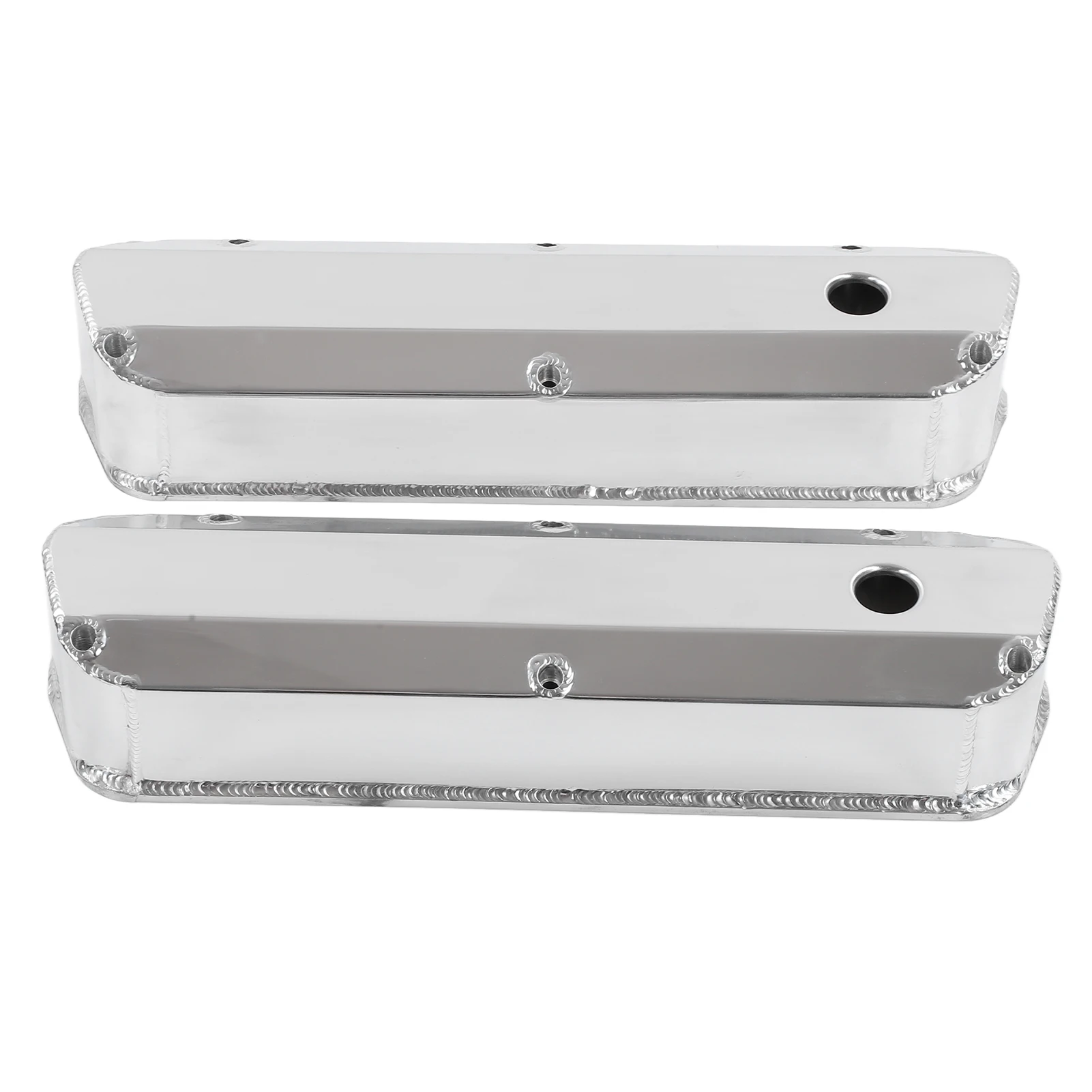 2 шт. тканевые атласные алюминиевые крышки клапанов-замена для Ford Small Block SBF 289/302/351W автомобильные аксессуары Двигатели и детали двигателя