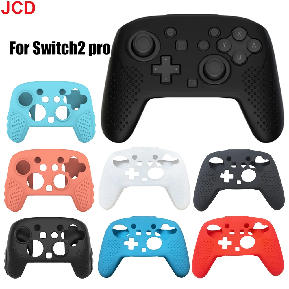 JCD 1 шт. для Switch 2 Pro игровой контроллер, силиконовый защитный чехол, защитный чехол от падения, защитный чехол от царапин