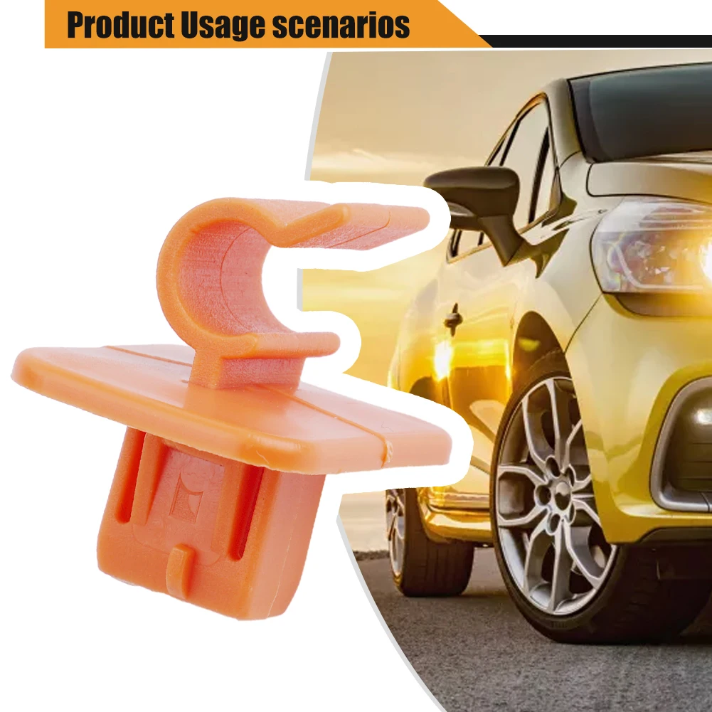 Фото Крепление на капот для Skoda Fabia Octavia MK2 04-13 1U0823570A долговечный антикоррозийный износостойкий кронштейн с зажимом №3
