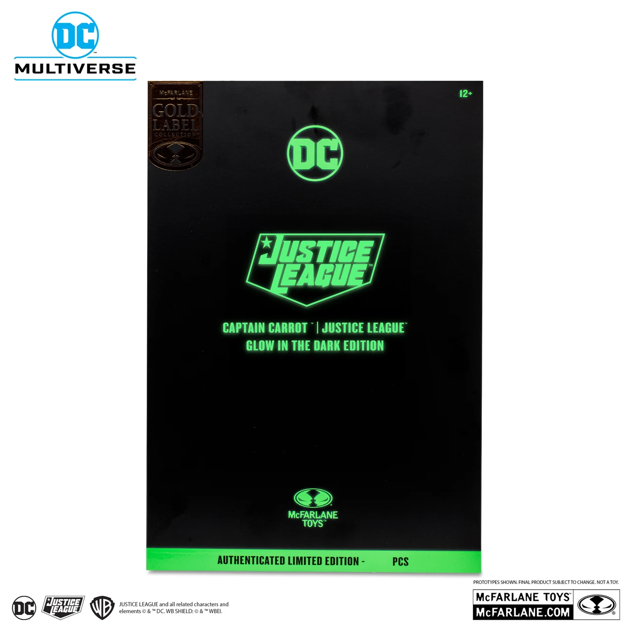 McFarlane Toys Капитан Морковь (Безвоженная Лига Джостья) Светящаяся в темноте издание Золотая Этикетка Фигурка Оригинальная Модель Подарки (art.: 3920cb8ca2447) - 3920cb8ca2447